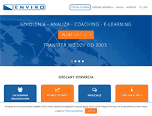Tablet Screenshot of enviro.pl