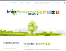 Tablet Screenshot of enviro.ie
